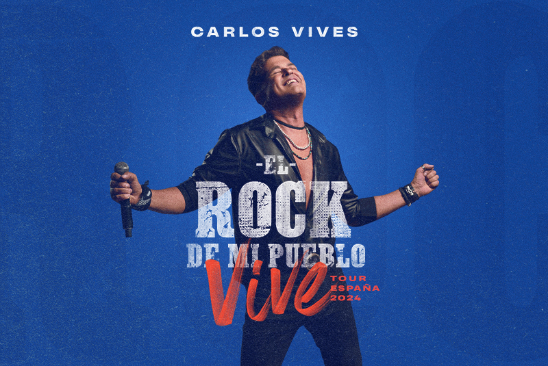Carlos Vives actuará el 14 de julio en el Wizink Center de Madrid dentro de su gira "EL ROCK DE MI PUEBLO VIVE"